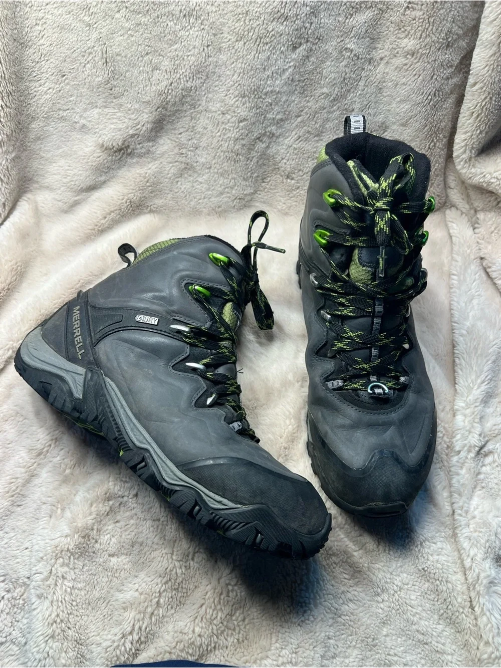 Merrell Polarand 8 waterproof hiking boots mens 9